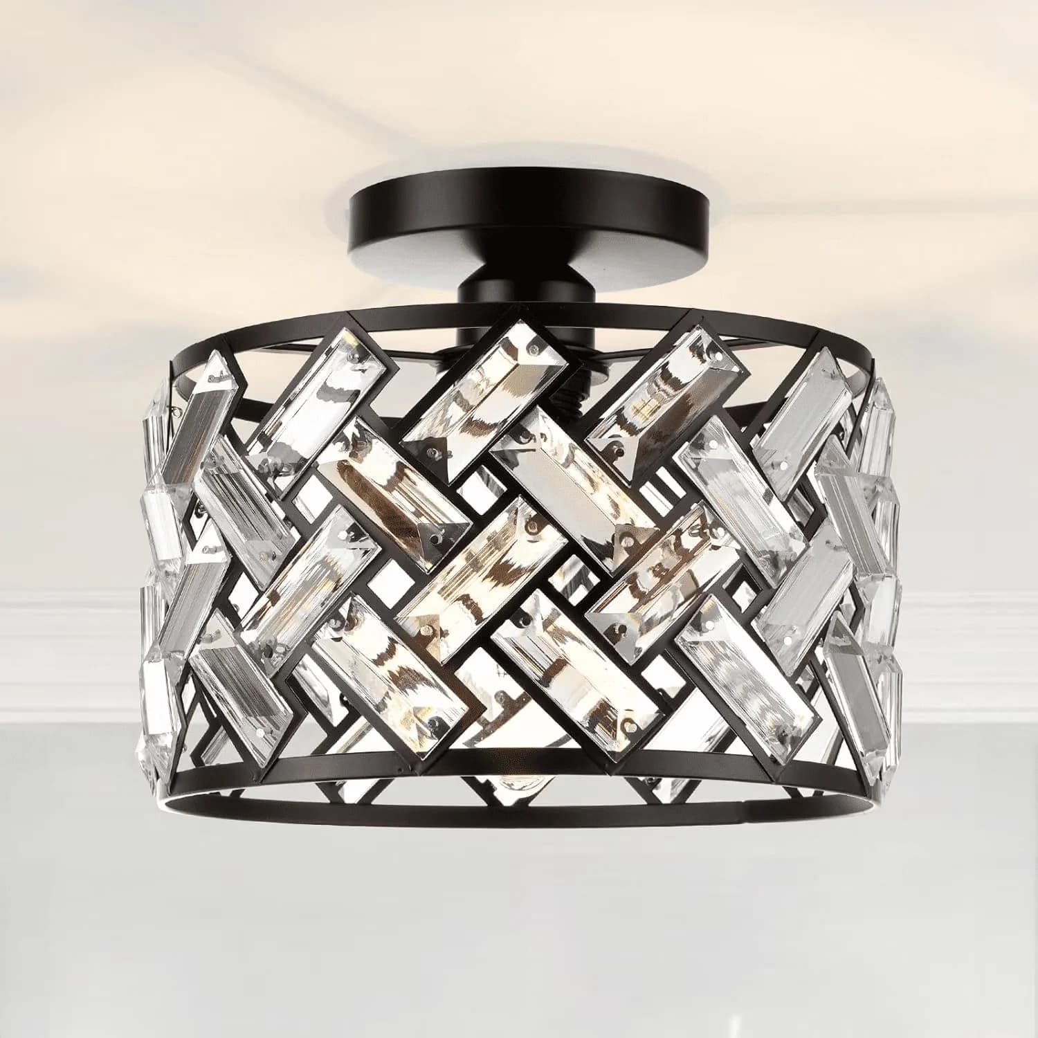 Innovative Ceiling Lights Fixture with Incandescent, Industrial, Eco Friendly - Black Metal for Bathroom Model 2D7379