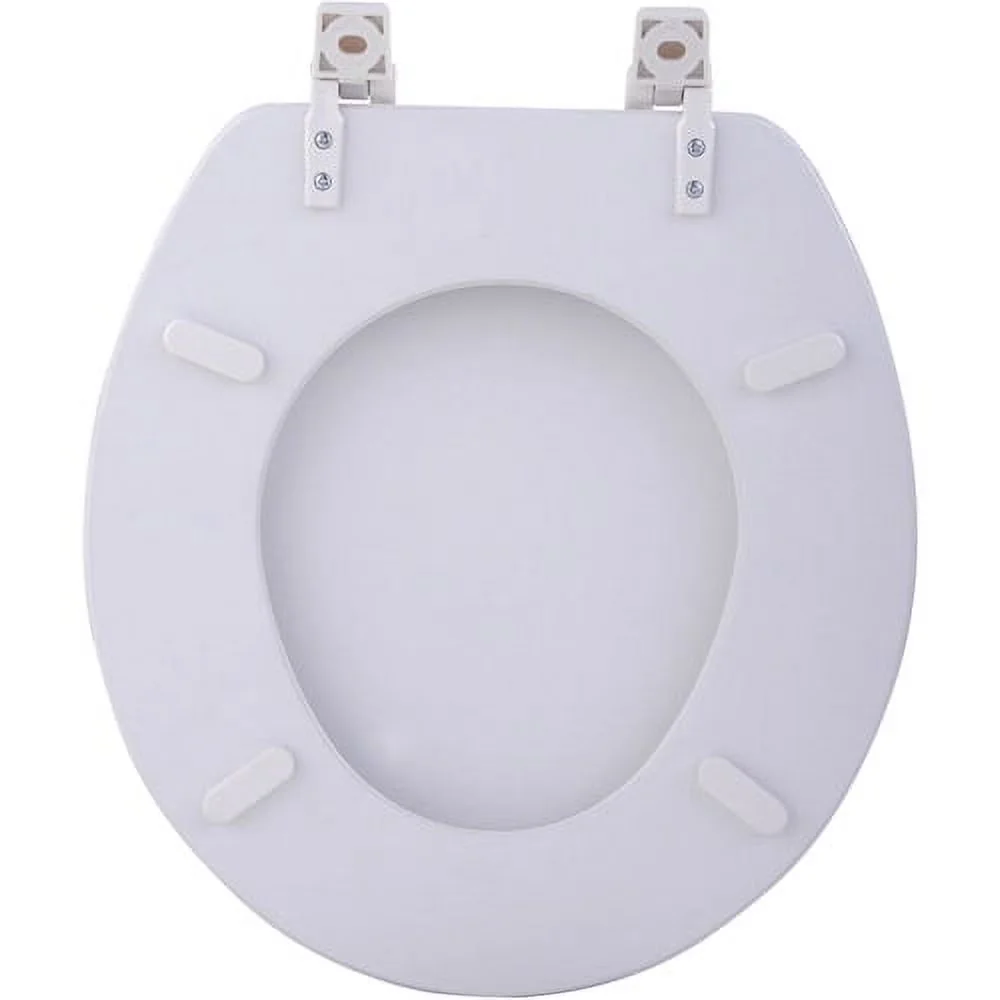 Reliable Toilet Seats And Lid with Easy To Install, UPC No : 54006190029, One Size Fits All - Vinyl White Model 00026A
