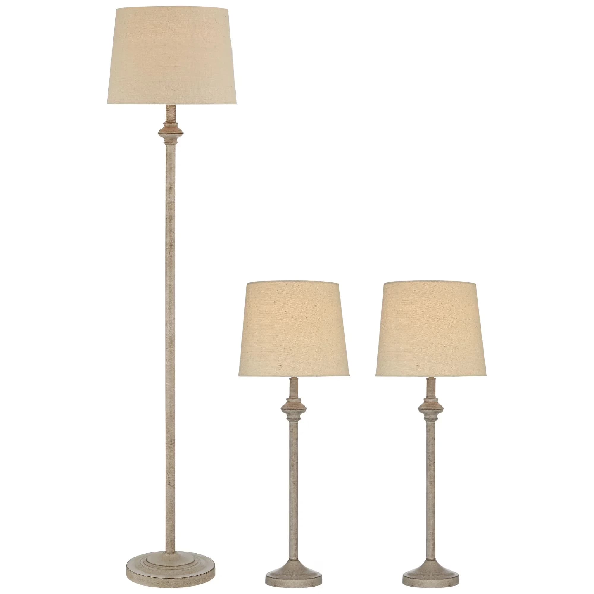 Modern Lamp Set with Incandescent - Metal Multicolor Carter for Daily Use Model 7F10CD