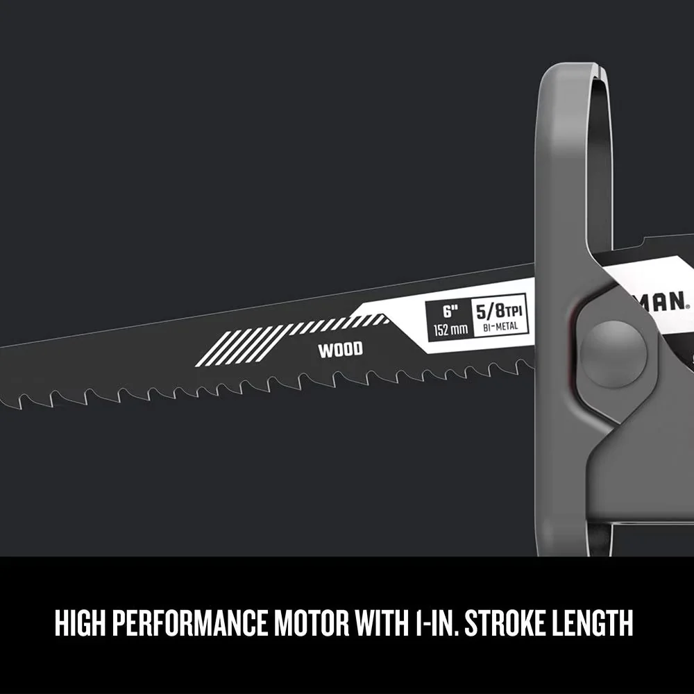 Quality Power Saw with Variable Speed, Tool Only (), Part of the V20 cordless system - Red Model D7D0C9