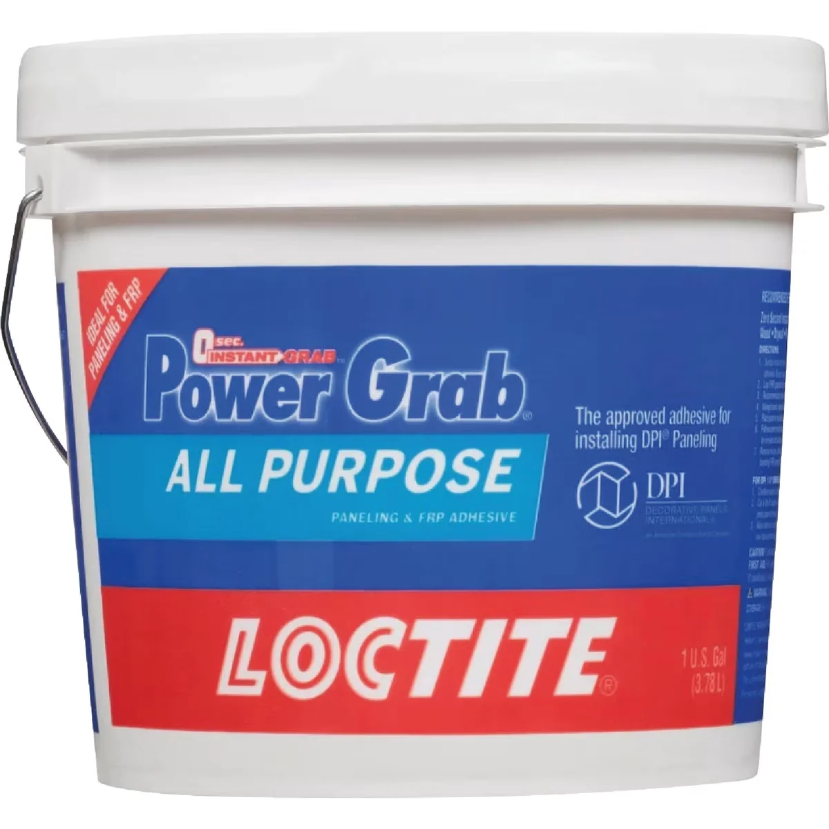 Essential Adhesives Glues In Paint Supplies Tool with Easy To Clean, 1 Gal Pail, 4 Pack - White 1 gal Model 172B4B