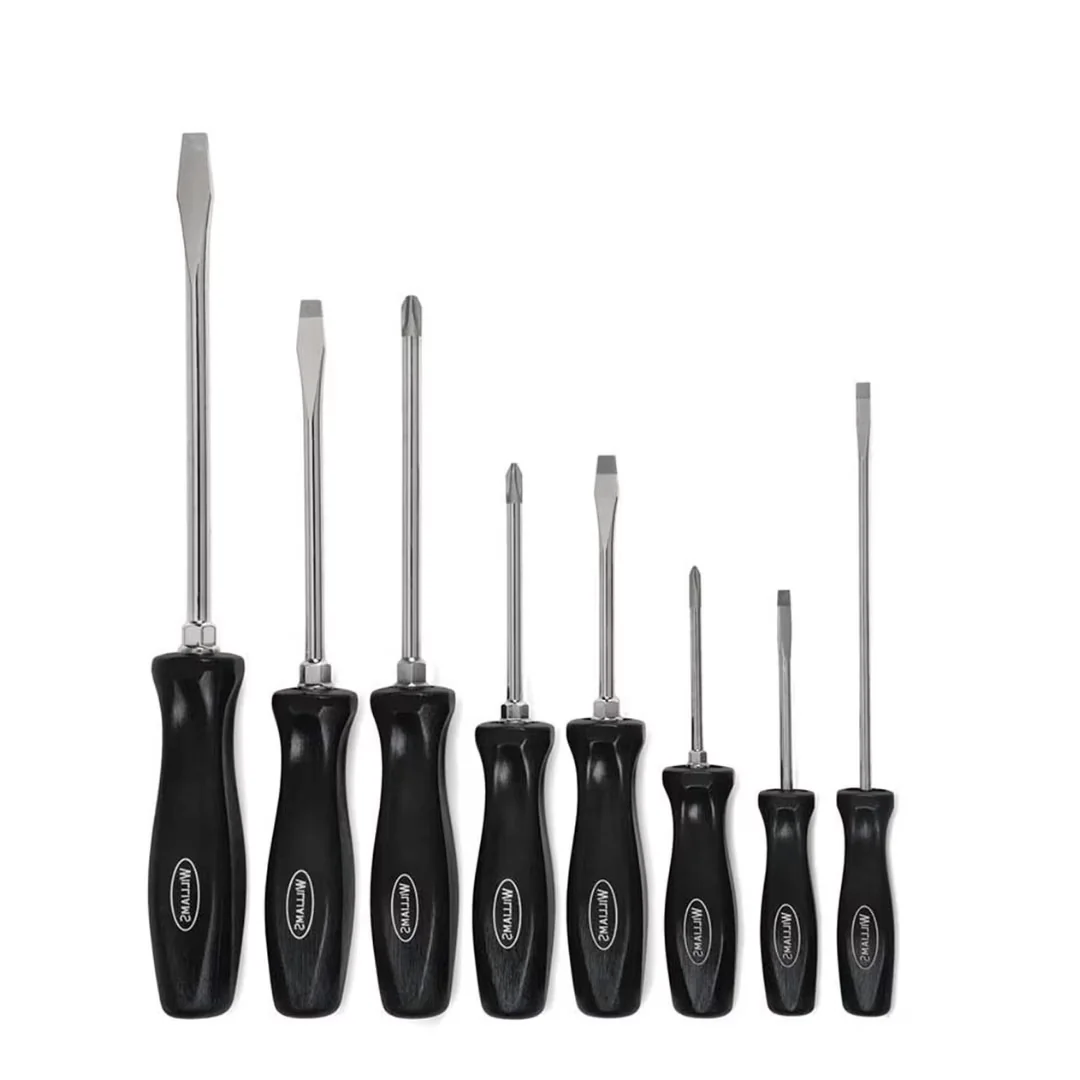 Durable Hand Tool Set with Comfort Grip - Black Alloy Steel 100P-8MD - Built to Last Model 6628D0