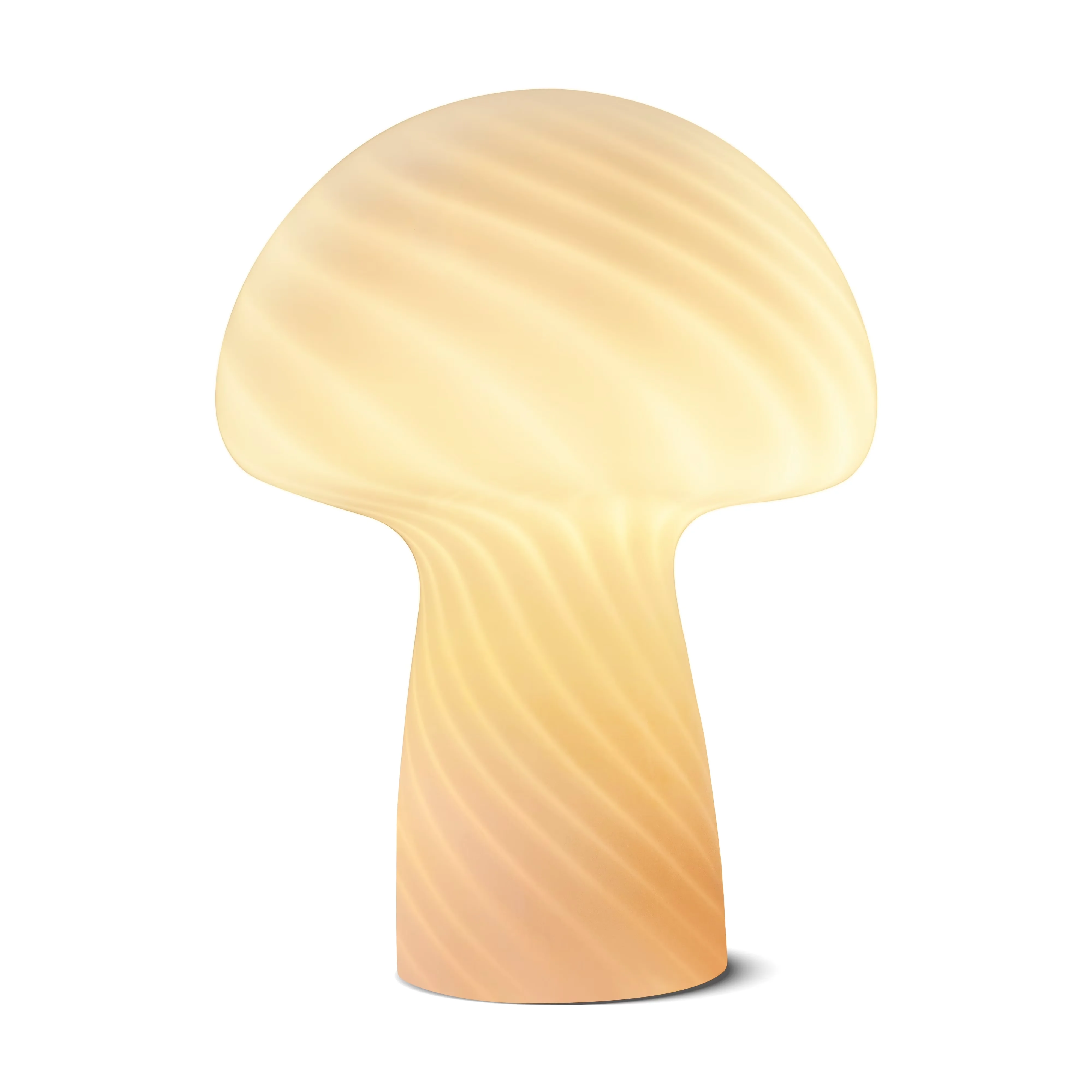 Innovative Lamp with LED, Modern, Mushroom Table - Metal White for Living Room Model 6BE816
