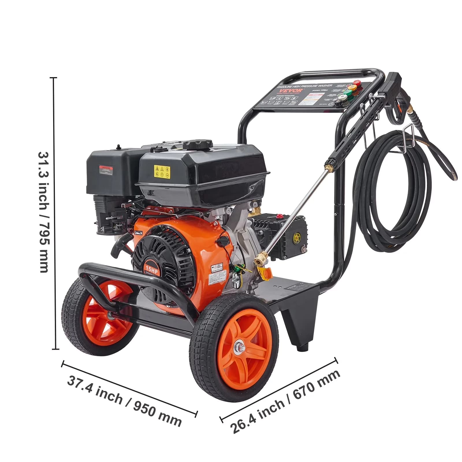 Pressure Washer Modern - 26 ft - Industrial Grade Model F3F7A9